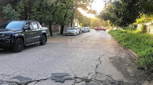 El lugar donde el domingo por la madrugada se produjo el tiroteo que terminó con un joven muerto.