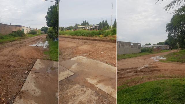 Paraná: vecinos de barrio 120 viviendas piden asfalto