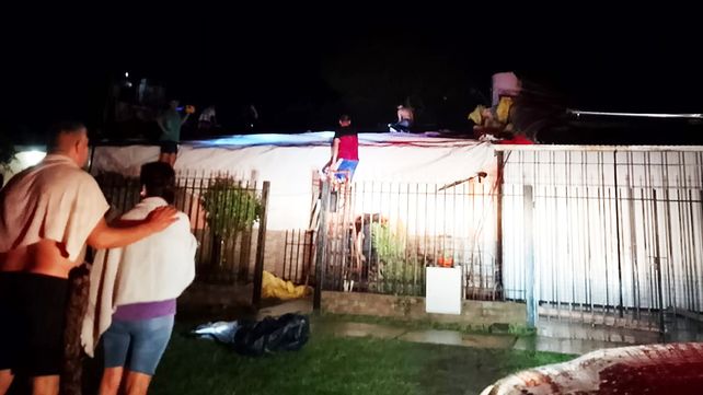 Temporal en Hernandarias ocasionó una gran cantidad de daños estructurales