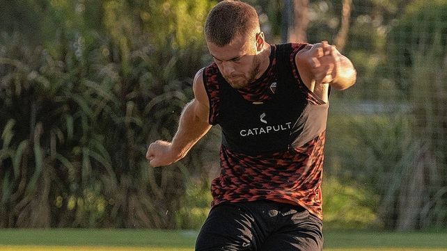 Lucas Beltrán marcó cinco goles en los tres amistosos que jugó la formación suplente de Colón en esta pretemporada.