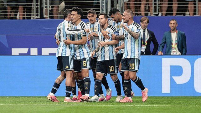 Argentina es más y le gana a Austria 1-0 con un golazo de Messi en Dallas