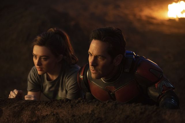  Kathryn Newton y Paul Rudd.