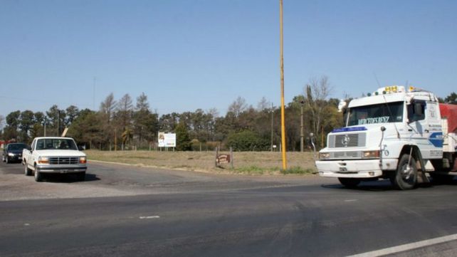 Peligroso. El problema fue planteado al Ministerio de Transporte.