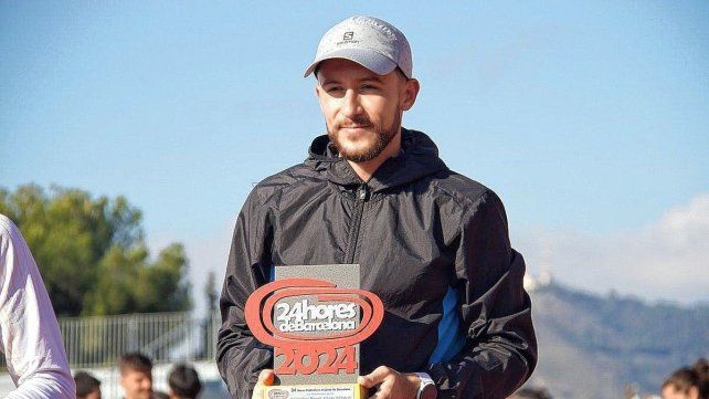 Feliz. El entrerriano Juan Cruz Bustos tuvo una destacada participación en suelo europeo. Cumplió sus metas