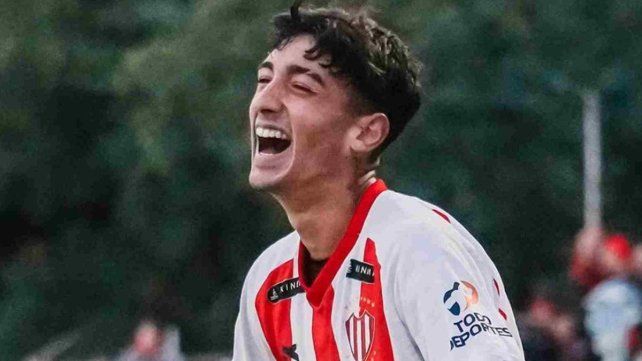 Lautaro Fagioli el jugador de Colón de San Justo que murió tras sufrir un ACV isquémico.