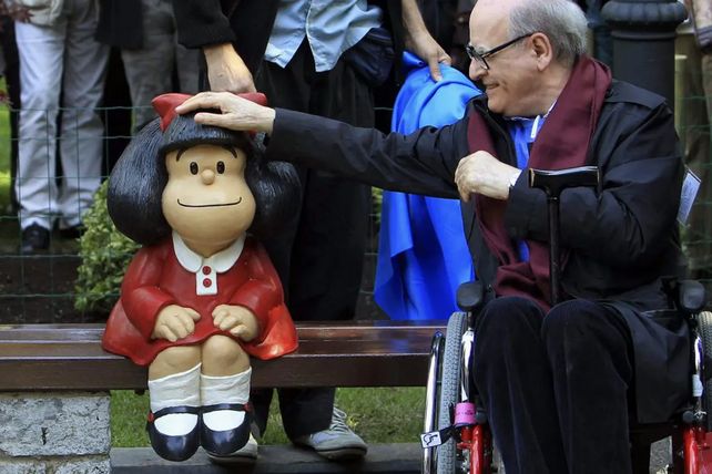 Adiós a un gran artista: a los 88 años murió Quino, el creador de Mafalda