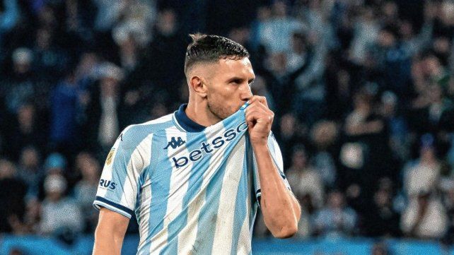 Maravilla Martínez la figura de Racing ante Boca.
