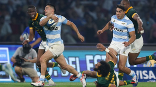 Los Pumas pierden ante Sudáfrica en el último partido del rugby championship.