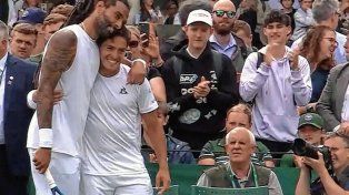 Sebastián Báez y el jamaiquino Brown avanzaron a la segunda ronda de Wimbledon en el doble masculino