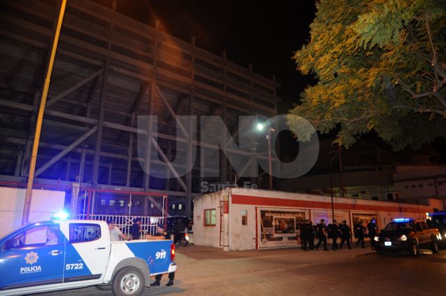 Disparos en la cancha de Unión