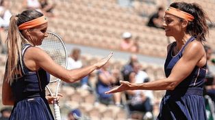 Sabatini y Dulko caen en la final del torneo de Leyendas de Roland Garros