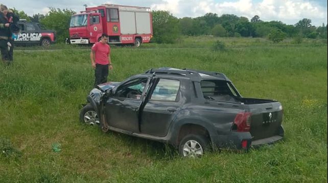 El siniestro se produjo entre un camión y una camioneta.&nbsp;