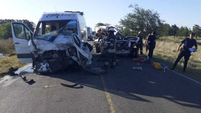 Cuatro integrantes de una familia de Casilda murieron en un accidente en la ruta 41