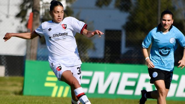 Agustina Vargas fue una de las titulares de Newells que jugaron frente al conjunto cordobés.