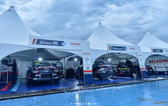 Los boxes del Paladini Racing