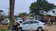 Automovilista perdió el control, colisionó contra el cordón cuneta, se subió a la acera e impactó contra un árbol, en Ubajay Automovilista perdió el control, colisionó contra el cordón cuneta, se subió a la acera e impactó contra un árbol, en Ubajay