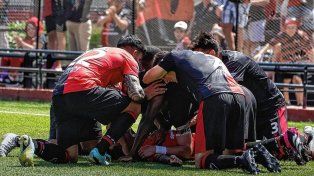 Colón ganó un partido importante y caliente.