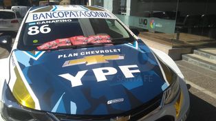 El Súper TC2000 se palpita en UNO: sacate una foto con el auto de Canapino y ganá una entrada