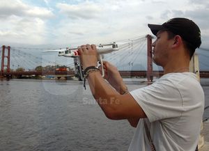 La pasión de volar con drones, un negocio que levantó vuelo en Santa Fe