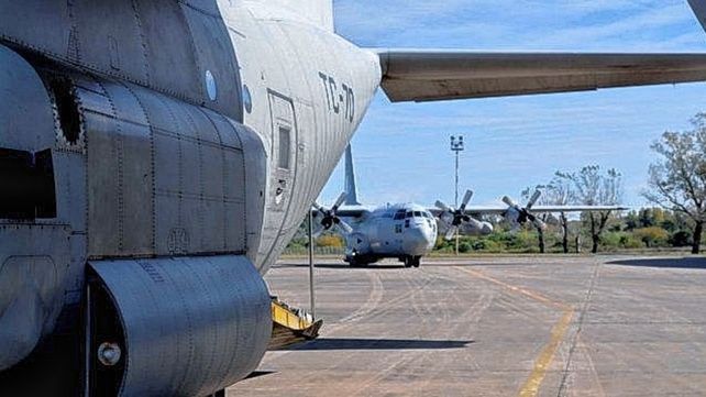 Adiestramiento aéreo-militar en Paraná, Mazaruca y Rosario