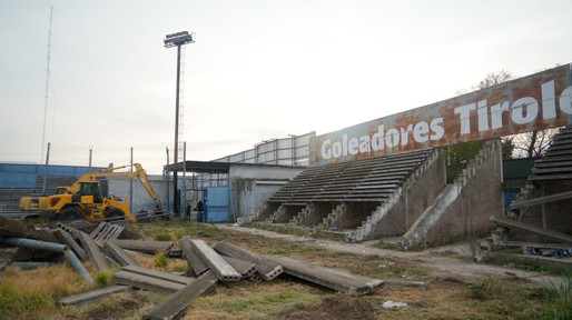 Desmantelan el estadio de Tiro Federal: la historia épica detrás de un nuevo espacio público
