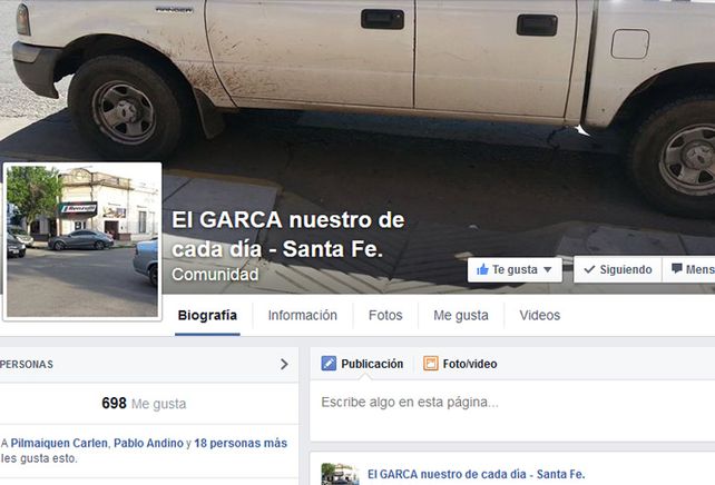 El Garca nuestro de cada día, donde los santafesinos descargan su ira