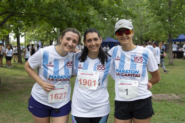 Julieta Rojas, María Inés Caferatta y Laura Acosta