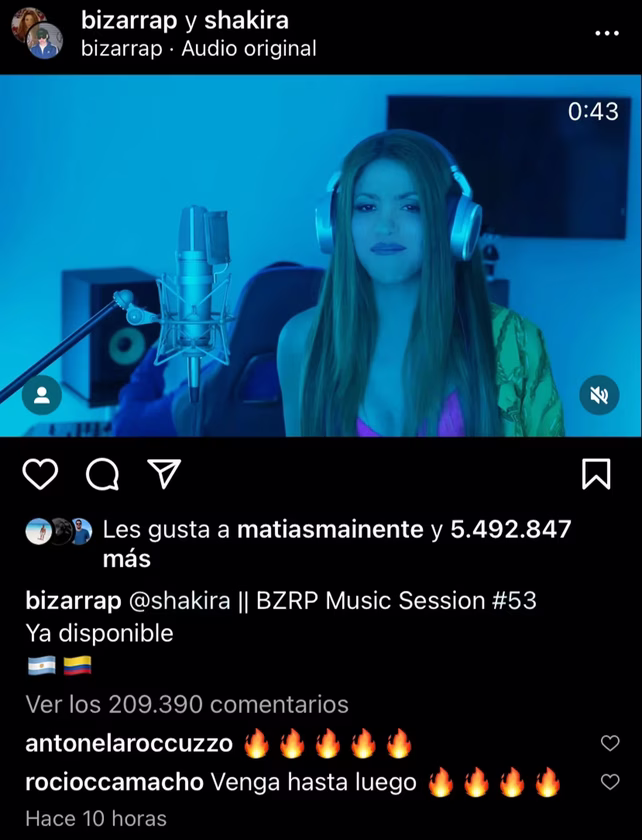 El guiño de Antonela Roccuzzo para Shakira por la dura canción contra Piqué