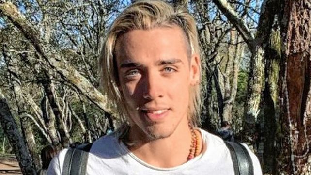 Claudio Spinelli en la frontera con Polonia cuando escapó de Ucrania.
