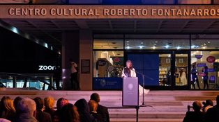 La escritora Claudia Piñeiro abrió la Feria Internacional del Libro de Rosario del año pasado.