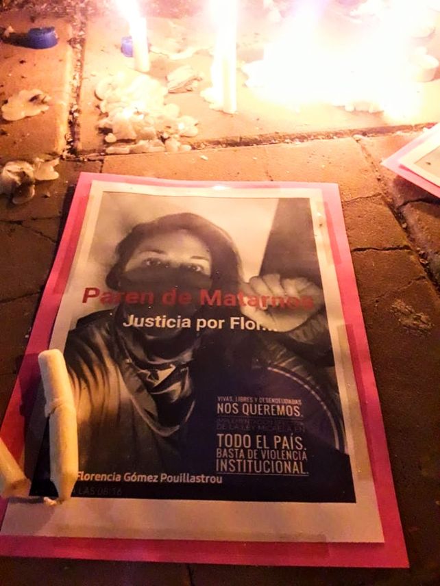 Un pueblo conmovido marchó y pidió justicia por el femicidio de Florencia