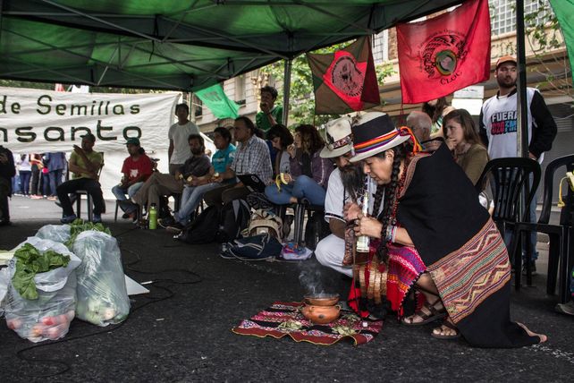 El jueves instalarán la carpa frente al Congreso de la nación.&nbsp;