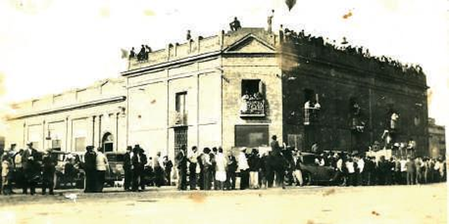 El cine teatro de Maggiolo fue creado por la Sociedad Italiana e inaugurado el 22 de diciembre de 1912.