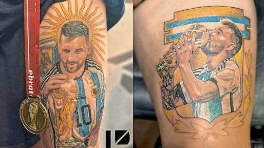 El Mundial reactiva la fiebre por los tatuajes futboleros