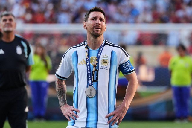 La última foto de Messi con la selección. El llanto por la final perdida en el Mundial 2026 y el fin de una era.