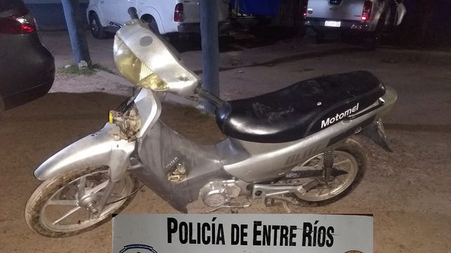 Paraná: tres detenidos tras una balacera y robo de una moto