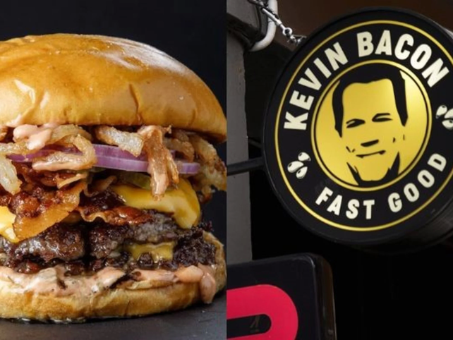 Kevin Bacon se enojó al saber que hamburgueserías argentinas usan su imagen y nombre