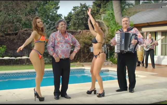 Barby Silenzi, muy hot en el nuevo clip de Los Palmeras