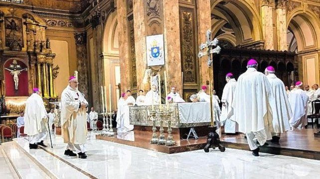 Inicio. La misa dio comienzo a la Asamblea General de la Conferencia Episcopal Argentina.