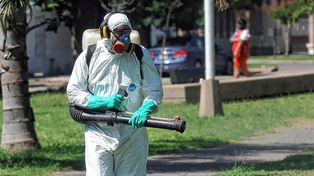 Trabajos de fumigación