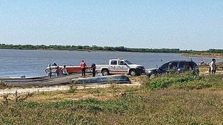 Río Coronda: encontraron el cuerpo del chico que era buscado