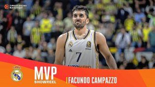 Facundo Campazzo es el jugador del mes en la Euroliga.