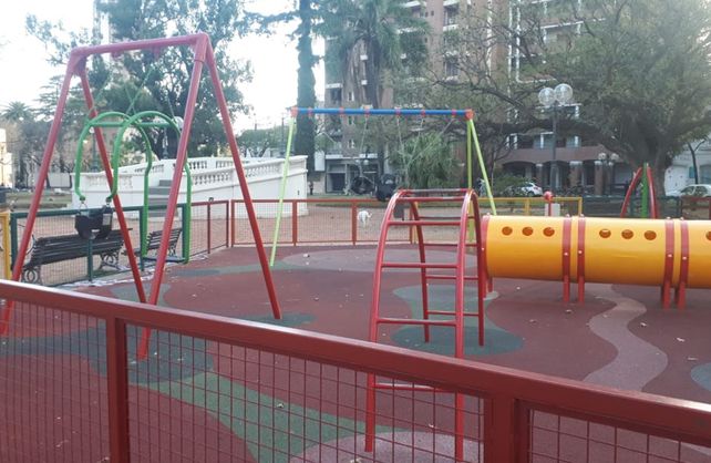 En plaza Constituyentes