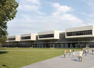 La obra del nuevo hospital Iturraspe ya se encuentra en la cuarta etapa