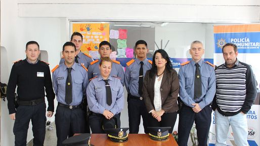 Reconocieron a policías comunitarios por su rol en un procedimiento en la ciudad de Santa Fe