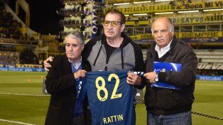 El Rata fue homenajeado en la Bombonera en 2019.