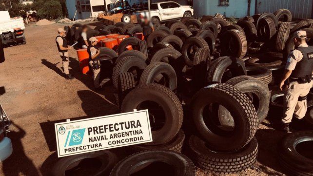 Nueve personas identificadas operaban desde diferentes ciudades de Entre Ríos. Prefectura secuestró mercadería