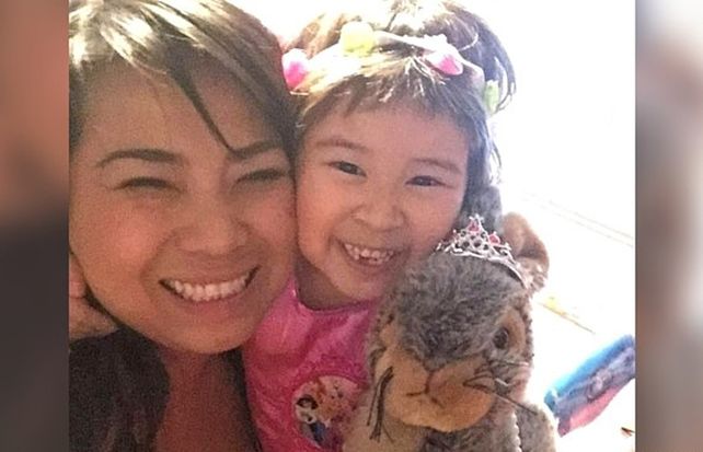 Cherish Sherry y su hija de seis años
