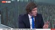 milei reconocio una fuerte desaceleracion de la economia y defendio a jose luis espert