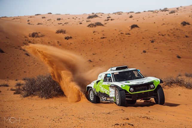 Retorna con el auto ganador. Sebastián Halpern volvió al Dakar (el último